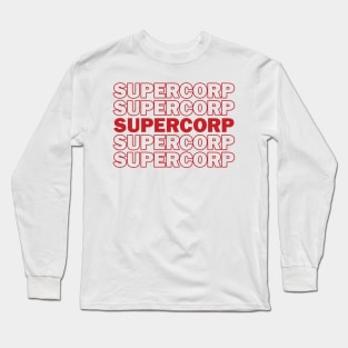 Supercorp Thank You Bag Design Long Sleeve T-Shirt